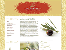 Tablet Screenshot of drakensteinolives.co.za